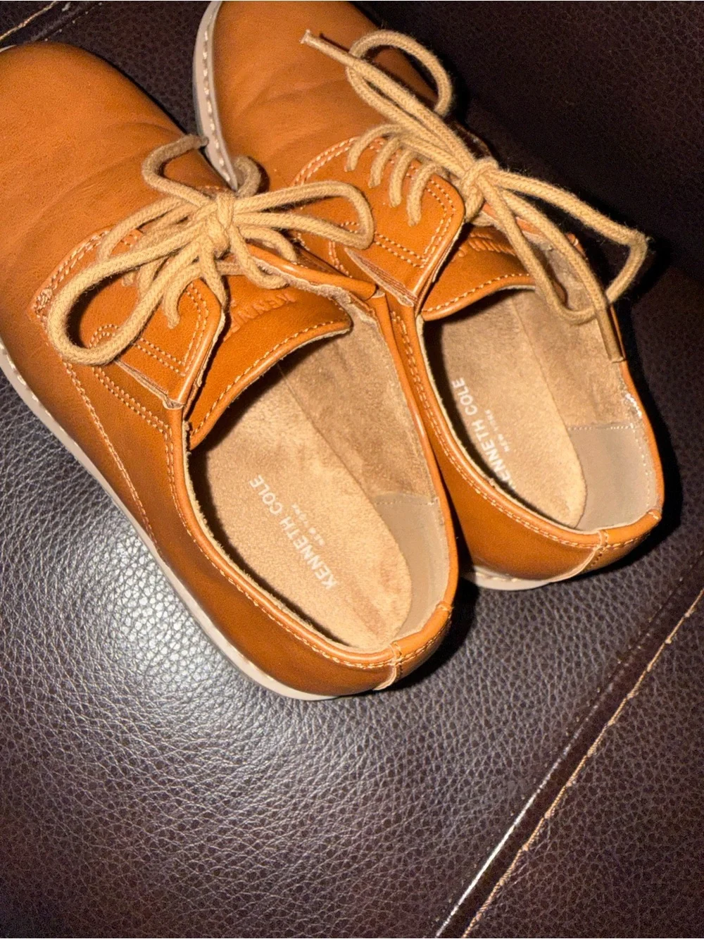 BOYS' KENNETH COLE LITTLE KID KLAY FLEX DRESS SHOES Size 12.5